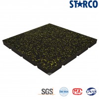 STARCO LPZL50 健身室地板 環保隔音減震地墊工程